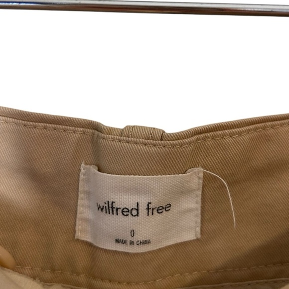 Aritzia Wilfred Free Pants Day Off Pleated High Waist Trousers- Size 0 - Picture 8 of 12